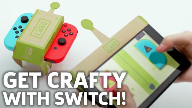 Nintendo Labo is a Bizarre New DIY Game "Experience" - GS News Update