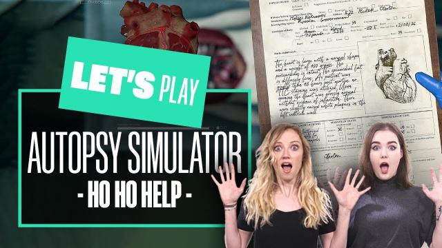Let's Play Autopsy Simulator Gameplay PC: HO HO HELP - AUTOPSY SIMULATOR DEMO