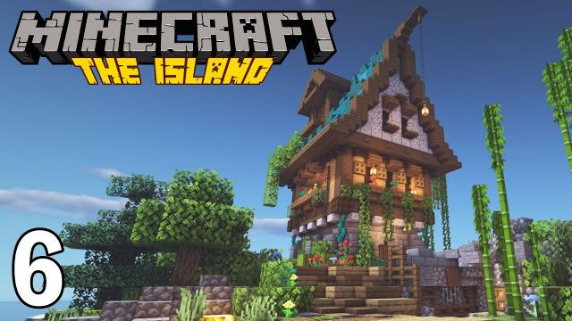 Building an AMAZING home! | Minecraft Survival - The Island #6