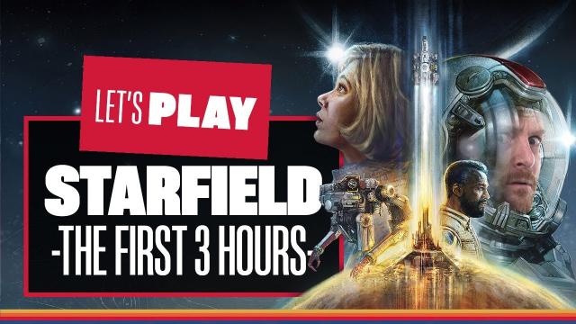Let's Play Starfield - HIGS IN SPACE! The First 3 Hours Of Starfield XBOX Series X Gameplay