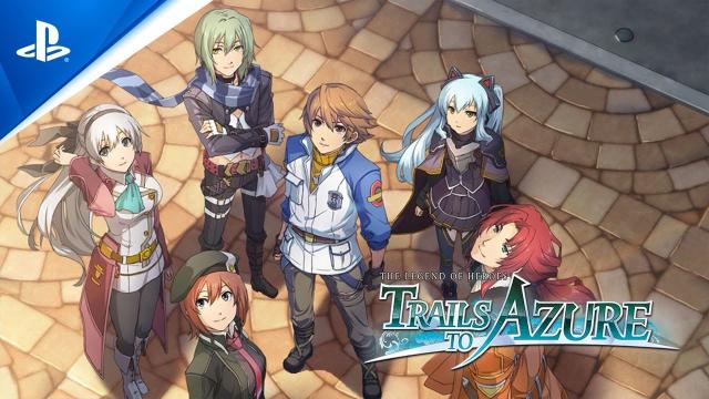 The Legend of Heroes: Trails to Azure - Launch Trailer | PS4 Games