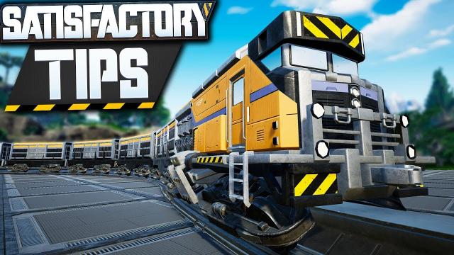 Satisfactory Train Tutorial, Tips, and Station Guide! - Satisfactory Tips