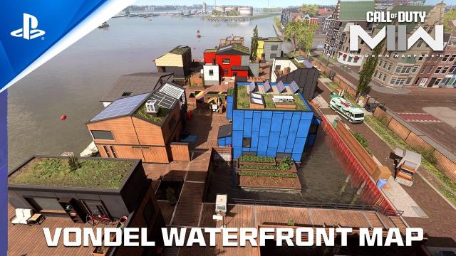 Call of Duty: Modern Warfare II - Vondel Waterfront - New Multiplayer Map | PS5 & PS4 Games