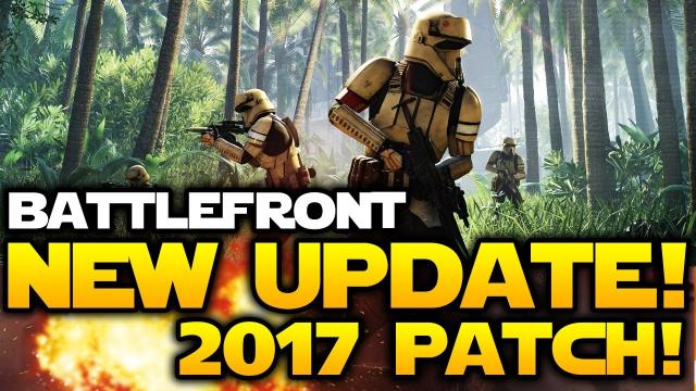 Star Wars Battlefront News - NEW 2017 UPDATE COMING!  January Patch Is Happening