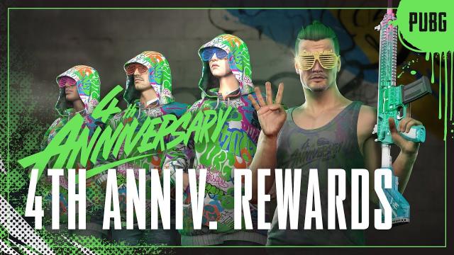 [4th Anniversary] Rewards Reveal | PUBG