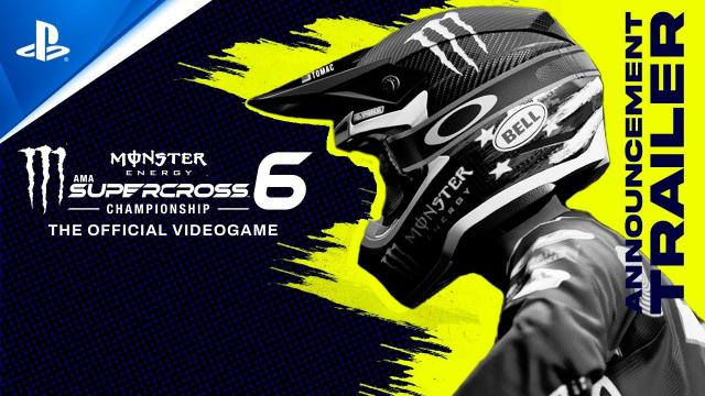 Monster Energy Supercross - The Official Videogame 6 - Announcement Trailer | PS5 & PS4 Games