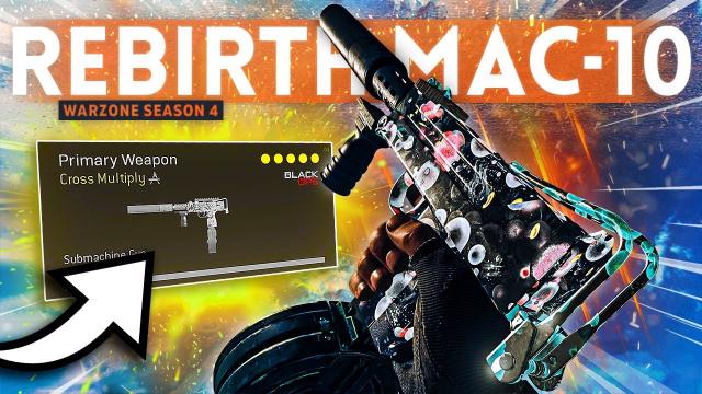 This HIGH-SPEED MAC-10 Class Setup is a Warzone Rebirth DOMINATOR!