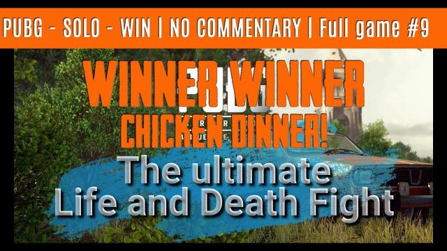 PUBG - SOLO - WIN | NO COMMENTARY | Full game #9 in HD
