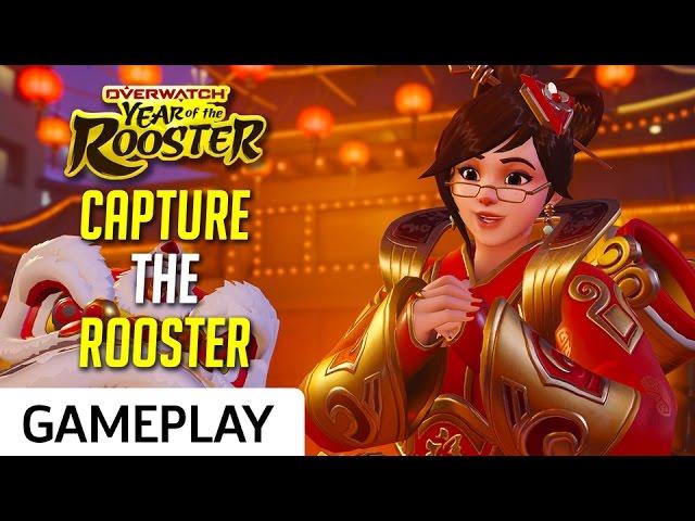 Overwatch - Playing A Complete Round Of Capture The Rooster