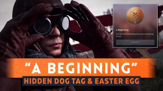 ► HIDDEN DOG TAG! - Battlefield 1 "A Beginning" Easter Egg - Full Guide