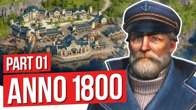 MY NEW FAVOURITE GAME?! // Anno 1800 - Part 1