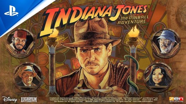 Pinball FX3 - Indiana Jones: The Pinball Adventure DLC Release Trailer | PS4