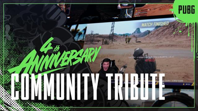 [4th Anniversary] To Our Community | PUBG