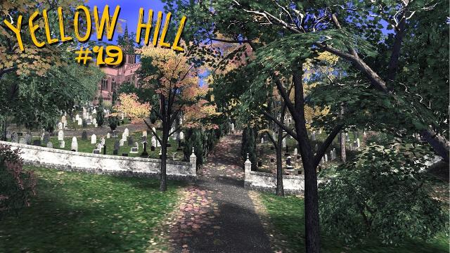Bernstein Hill Cemetery - Yellow Hill | Hairpin road | S2 EP18 | Cities Skylines