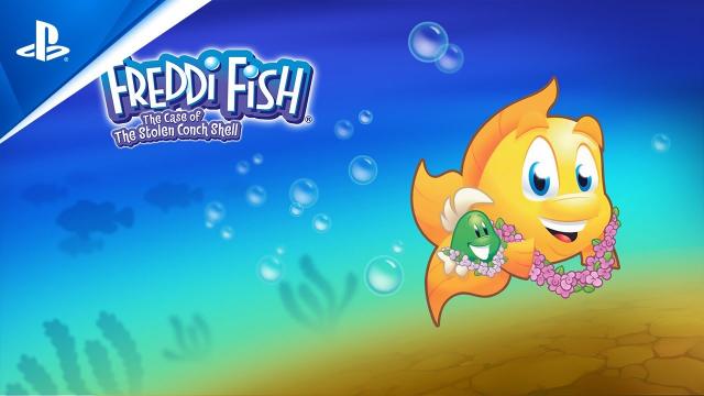 Freddi Fish 3: The Case of the Stolen Conch Shell - Official Trailer | PS4 Games