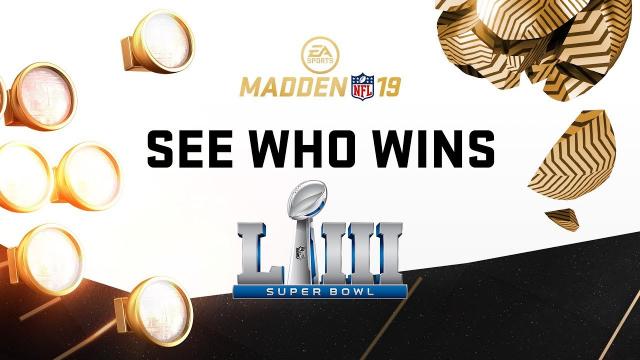 Madden NFL 19 - Super Bowl 53 Prediction - Los Angeles Rams vs. New England Patriots
