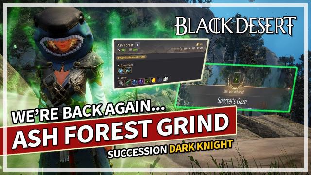 We're back at Ash Forest for Deboreka Necklaces - Succession DK | Black Desert