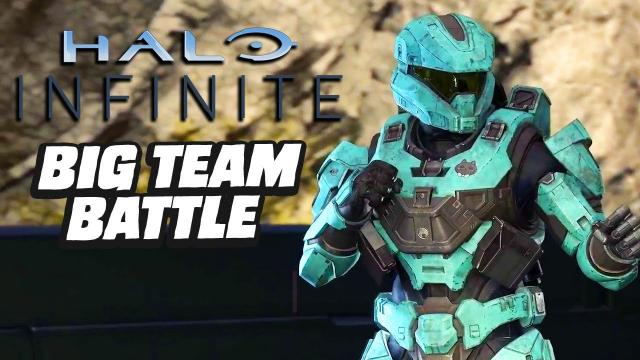 Halo Infinite Big Team Battle Gameplay