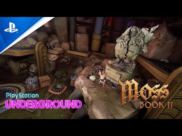 Moss: Book II - New Weapon & Enemies Gameplay | PS Underground