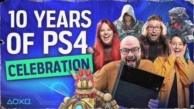 Ten Years of PS4 - Our PlayStation 4 Anniversary Celebration!