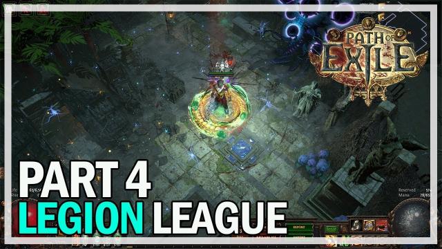 Path of Exile - Cyclone Legion League - Part 4 Temple of Atzoatl