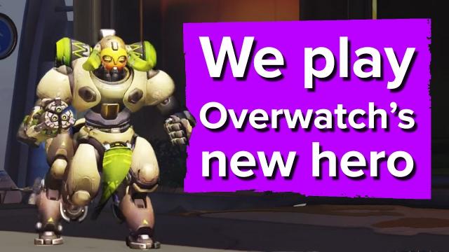 9 minutes of Overwatch Orisa Gameplay - We try out all of her abilities!