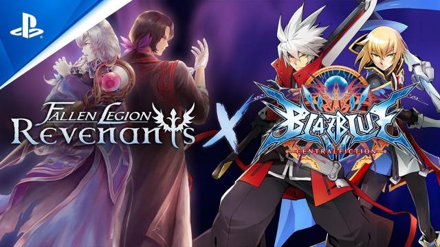 Fallen Legion Revenants - BlazBlue Crossover Costume Launch Trailer | PS4