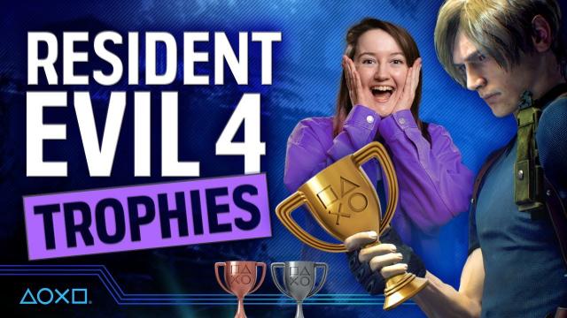 On The Road To The Platinum - Rosie Goes Trophy Hunting In Resident Evil 4 Remake