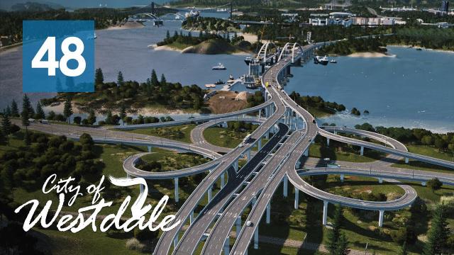 Cities Skylines: Westdale - Cloverleaf Interchange [EP48]