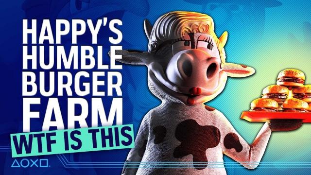 Happy's Humble Burger Farm PS5 Gameplay - What Is This Game?!