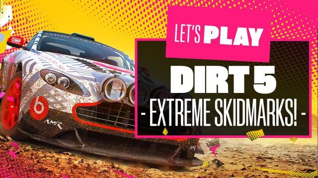 Let's Play Dirt 5 PS4 Pro Gameplay - EXTREME SKIDMARKS!