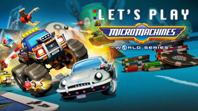Racing Through The Breakfast Table In Micro Machines: World Series - Let's Play