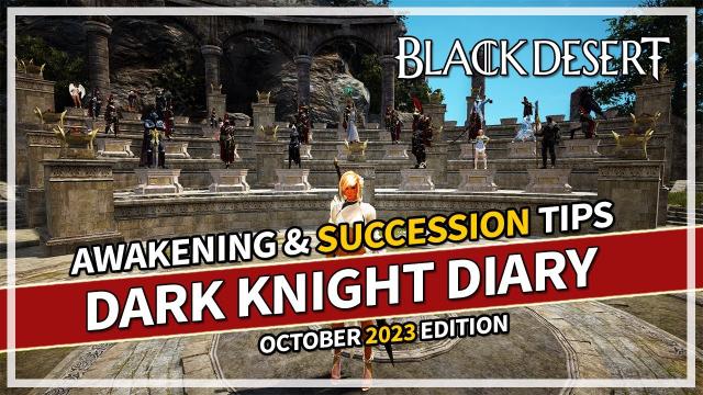 Dark Knight Diary - Awakening & Succession Tips & Build 2023 | Black Desert