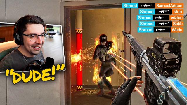 WHEN SHROUD TRIES NEW SIEGE X FOR THE FIRST TIME