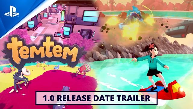 Temtem - 1.0 Release Date Trailer | PS5 Games