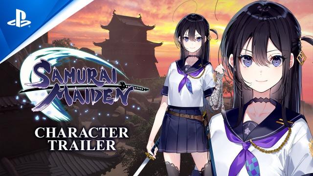 Samurai Maiden - Character Trailer (Tsumugi) | PS5 & PS4 Games