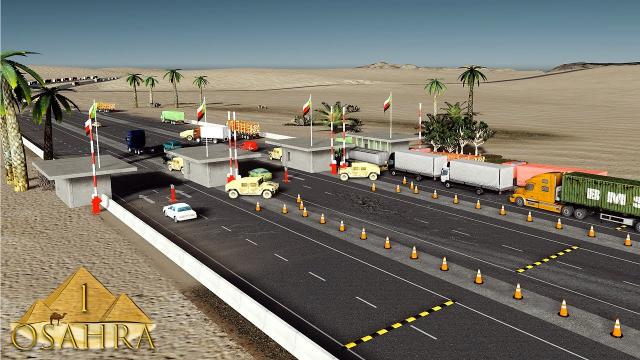 Cities Skylines Osahra: The Cross-border Checkpoint #1