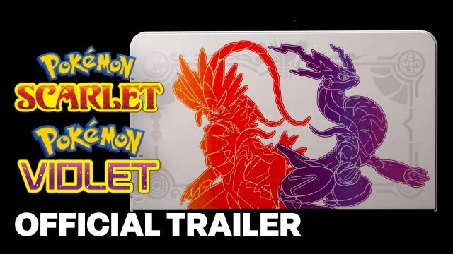 Pokémon Scarlet and Pokémon Violet Edition Nintendo Switch OLED Official Trailer