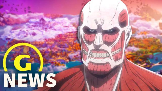 Fortnite Attack On Titan Crossover Leaks Ahead Of Season 2 | GameSpot News