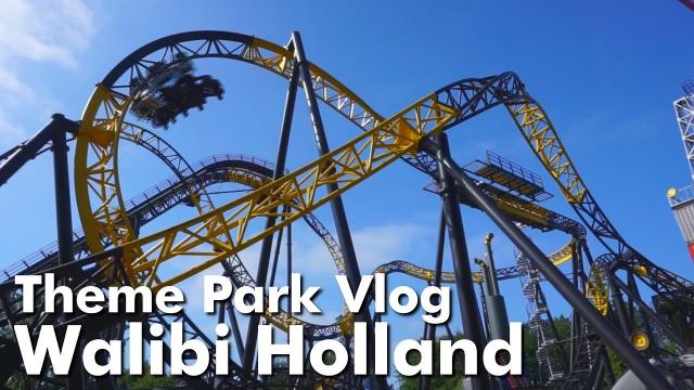 Theme Park Vlog - Walibi Holland (ft. Coaster Bot/Coaster Studios/Koaster Kids/OhioValleyCoasters)