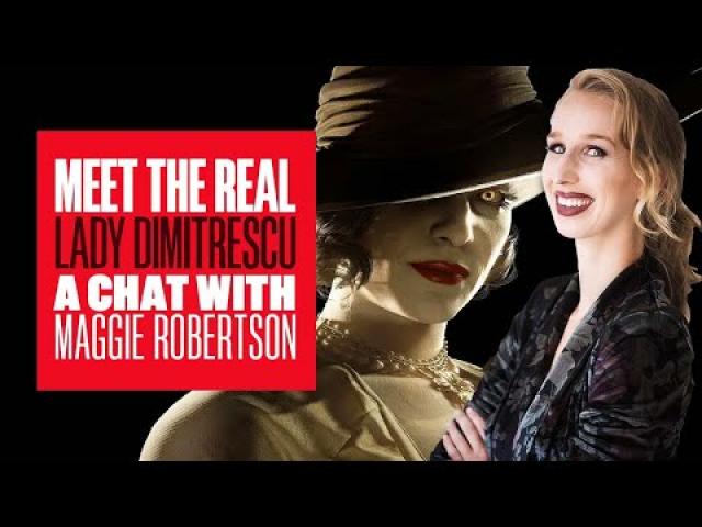 Meet Lady Dimitrescu - A Chat with Your Favourite Tall Vampire Lady Maggie Robertson
