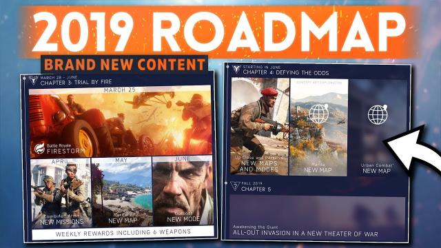 NEW 2019 ROADMAP UPDATED: Full Details! - Battlefield 5 (3+ New Maps, Modes & New Theatre of War!)