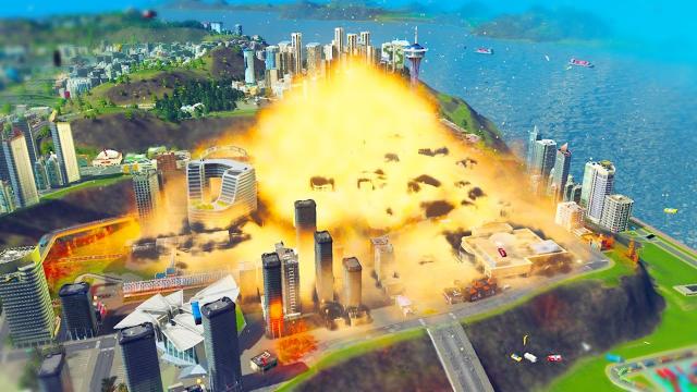 My Entire City's been DESTROYED in Cities Skylines
