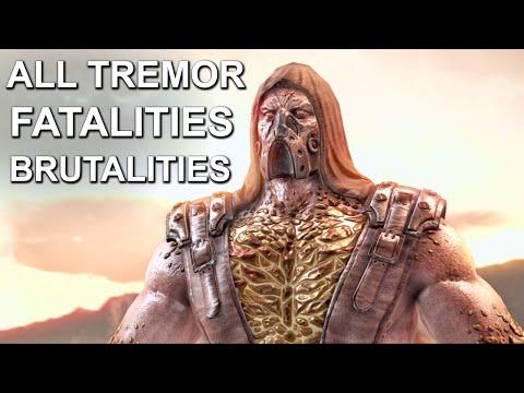 Mortal Kombat X Tremor Fatality Fatalities Brutality Brutalities ALL
