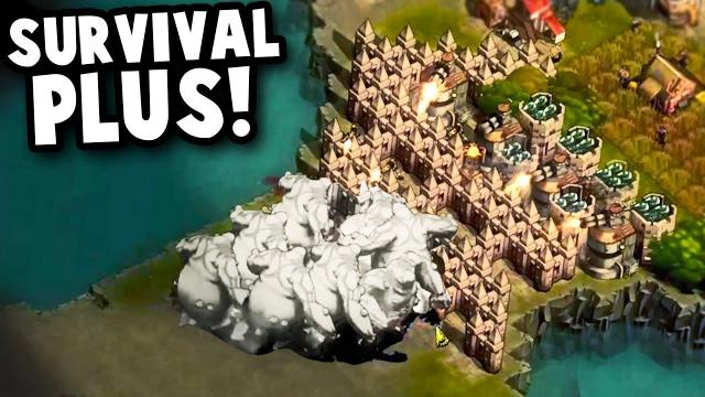 Campaign Mode + Survival = SURVIVAL PLUS! - They Are Billions Custom Map Gameplay
