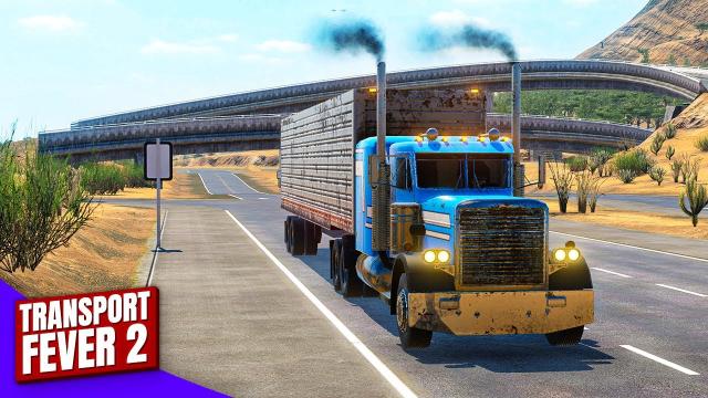 Building HIGHWAYS to Solve Traffic Problems between cities! — Transport Fever 2 (#21)