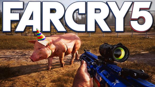 ► TESTICLE FESTIVAL! - Far Cry 5 New Gameplay (This Game is MENTAL!)