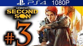 Infamous Second Son Walkthrough Part 3 [1080p HD PS4] - No Commentary