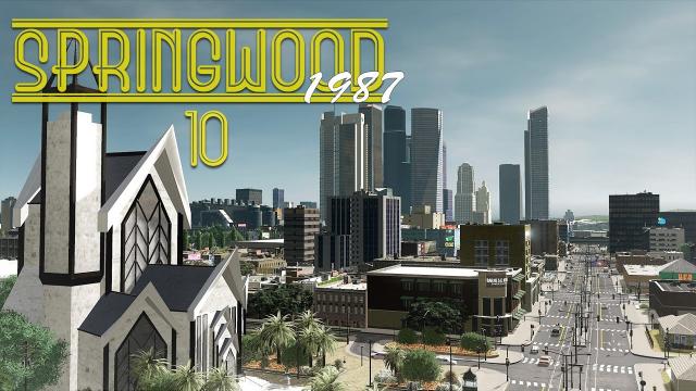 Cities Skylines: Springwood - EP10 - Alleys, Pizza Hut, Church