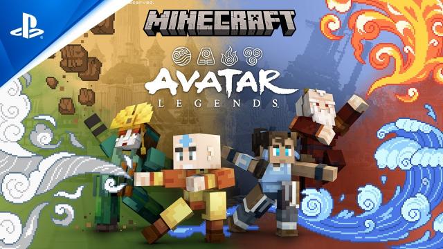 Minecraft - Avatar Legends Launch Trailer | PS4 Games